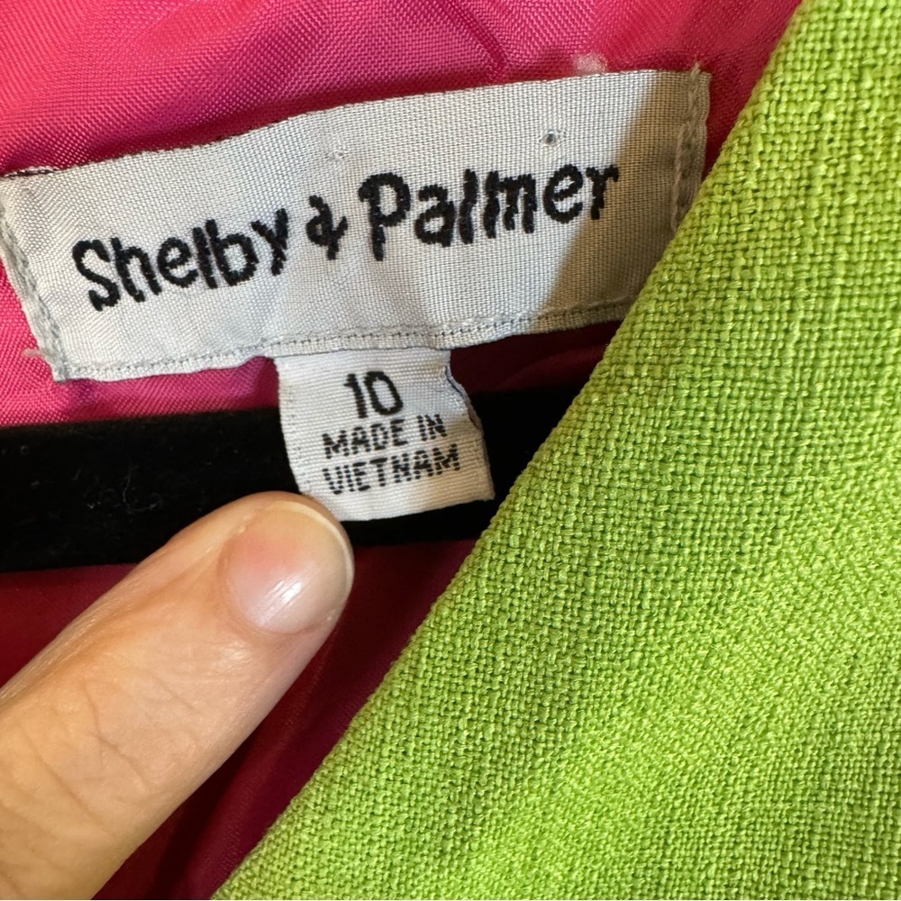 Shelby & Palmer Vibrant Green Midi Dress - Picture 2 of 7